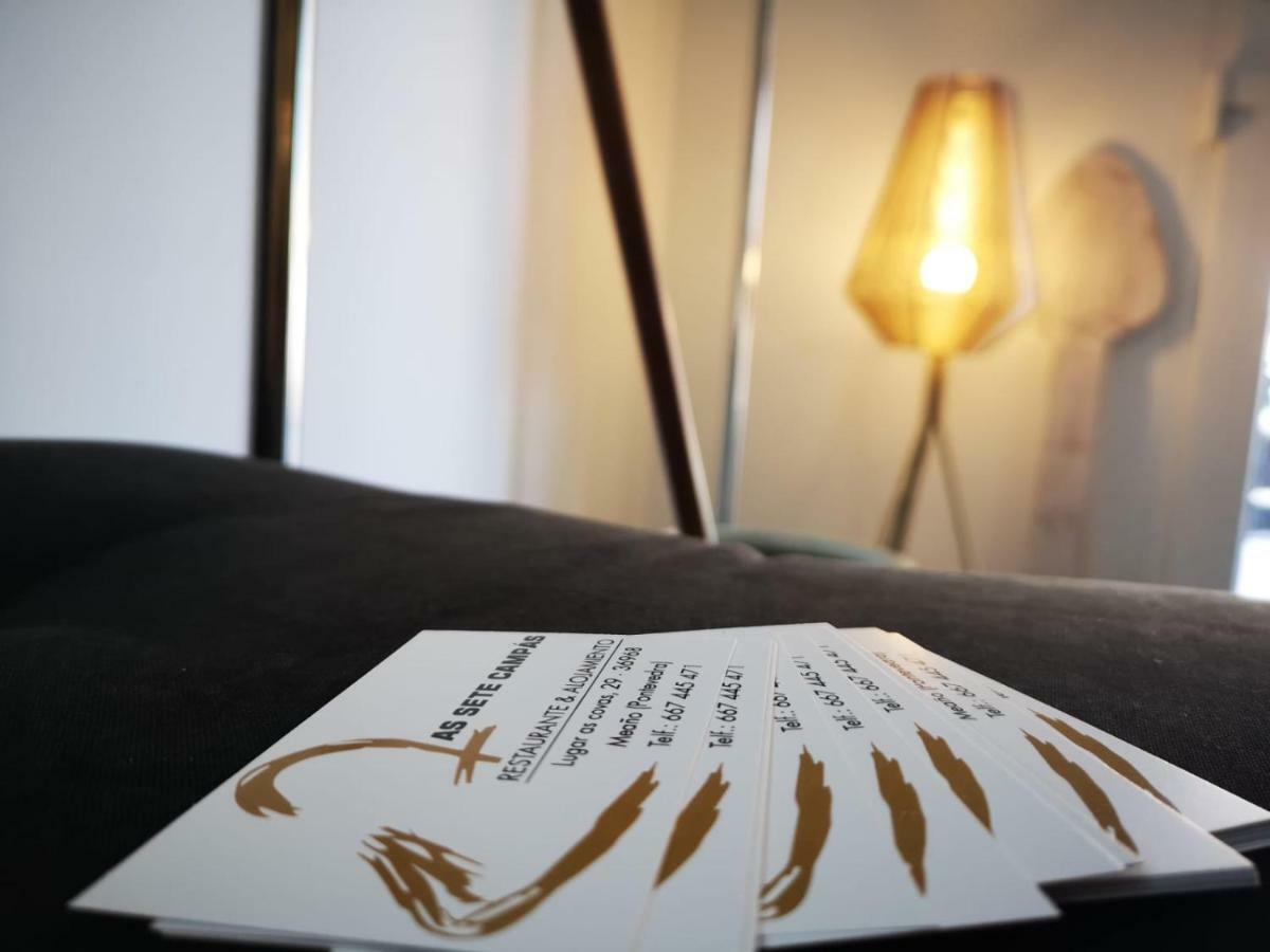 As Sete Campas Hotel Meaño Eksteriør billede